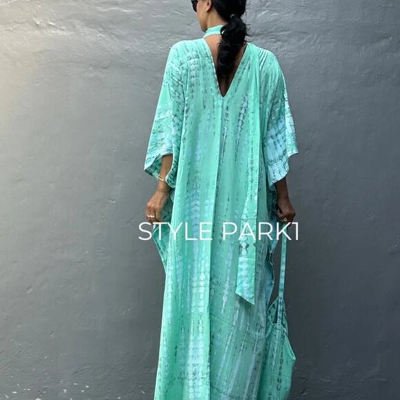 STYLE PARK BOHEMIAN KAFTAN - NEW WITH TAGS - ONE SIZE - Picture 2 of 6